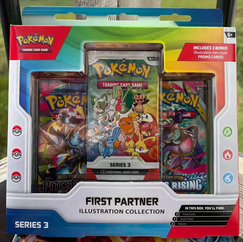 Pokémon First Partner Illustration Collection Series 3 2026 NEW SEALED